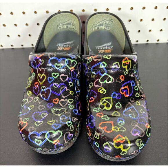 Dansko xp 2.0 floating hearts clogs size 6.5 (37) - Picture 1 of 13